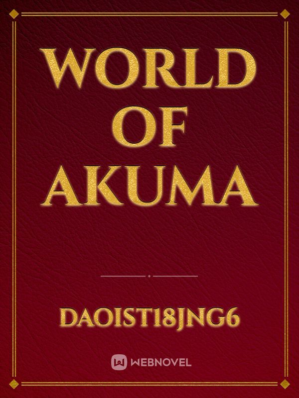 World of Akuma Book