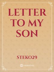 Letter to My Son Book