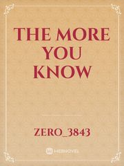 The More You Know Book
