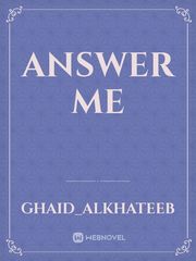Answer me Book