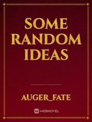 Some Random ideas Book