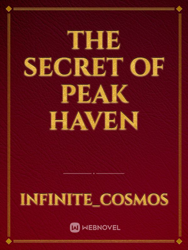 The secret of Peak Haven Book