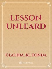 Lesson unleard Book