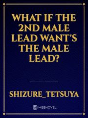 WHAT IF THE 2ND MALE LEAD WANT'S THE MALE LEAD? Book
