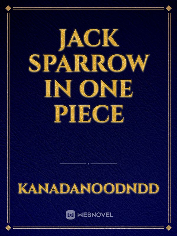 jack sparrow in one piece Book