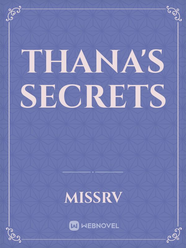 Thana's Secrets Book