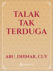 Talak Tak Terduga Book