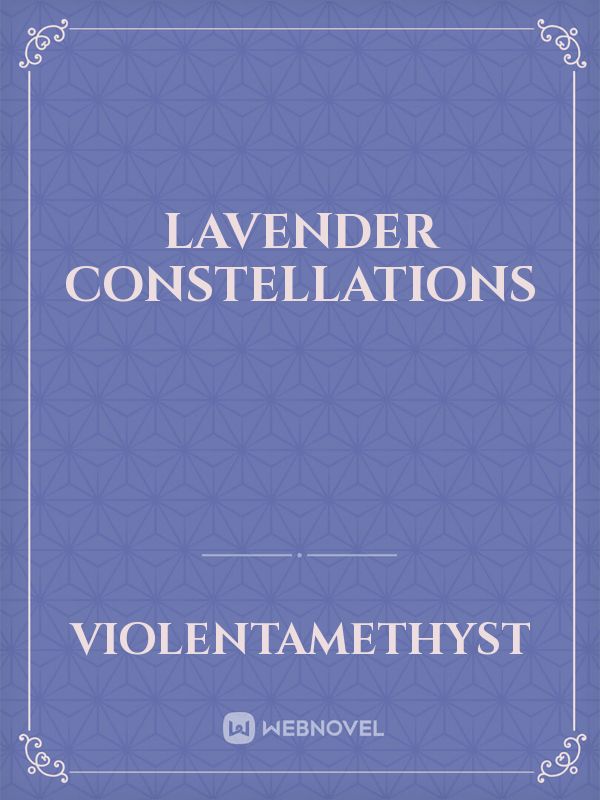 Lavender Constellations Book