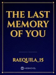 The last memory of you Book