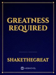 Greatness Required Book
