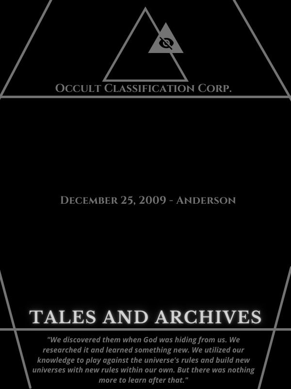 Occult Classification Corp, Tales and Archives Book