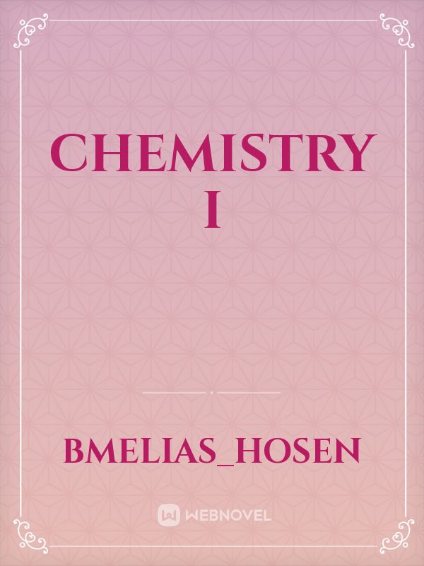 Chemistry i Book
