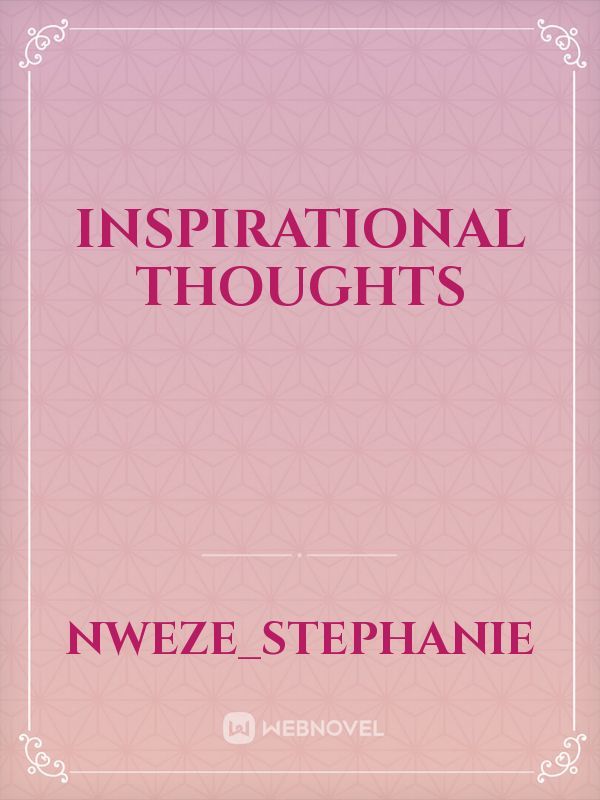 INSPIRATIONAL THOUGHTS Book