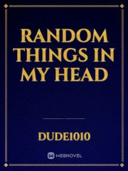 Random things in my head Book