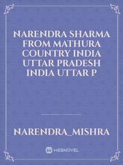 NARENDRA SHARMA from Mathura country India Uttar Pradesh India Uttar P Book