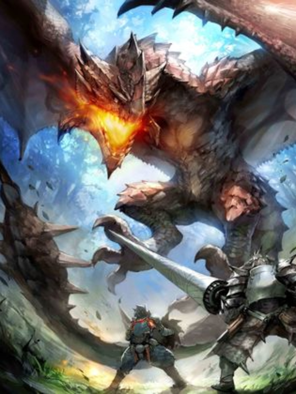 Rathalos Battle, Rathalos, anime monster hunter, HD wallpaper