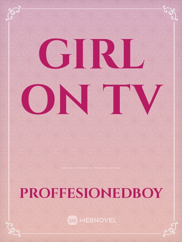 Girl on Tv Book
