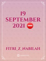 19 September 2021 
⛔ Book