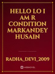 hello lo I am r condition Markandey Husain Book