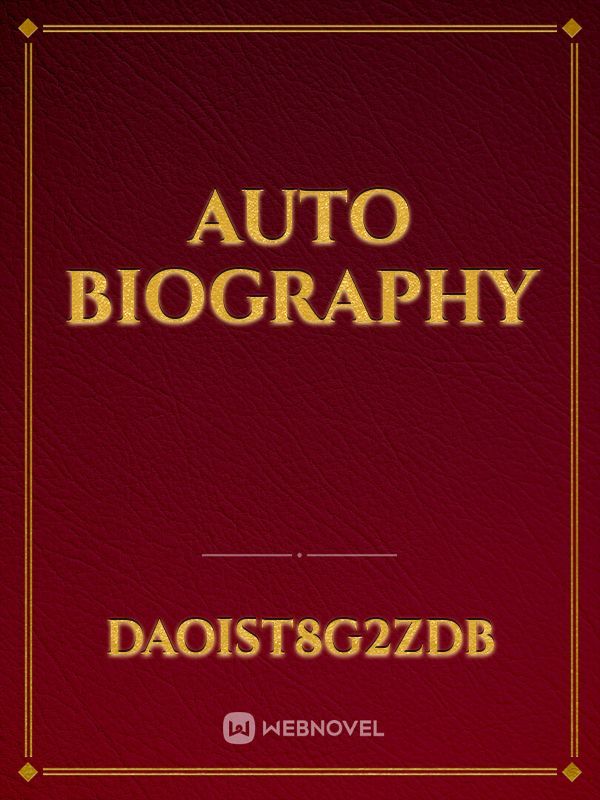 AUTO BIOGRAPHY Book