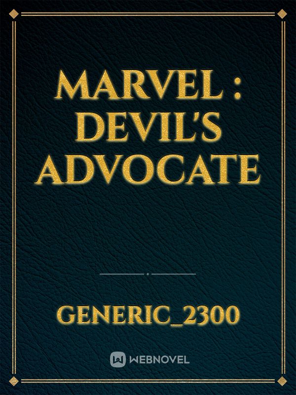 Marvel : Devil's Advocate Book