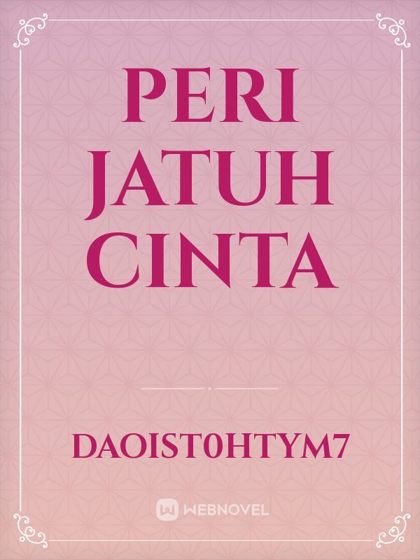 PERI JATUH CINTA Book