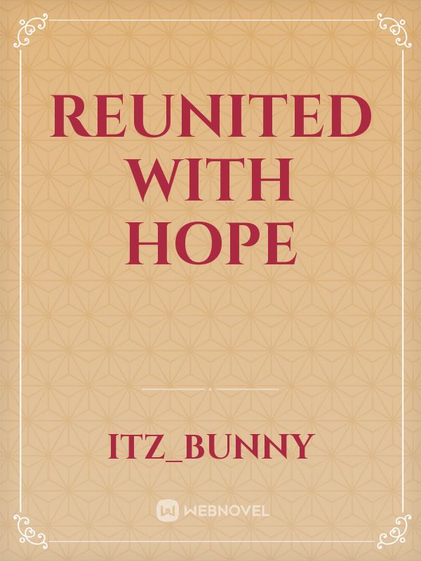 Reunited with Hope Book