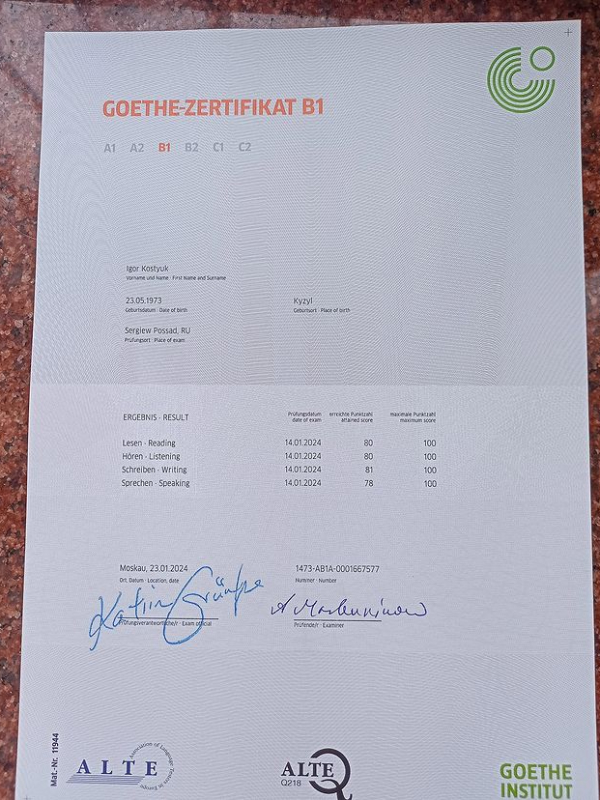 Get GOETHE Zertifikat B2, Get Goethe-TELC-TESTDAF-Zertifikat B1, C1 Book