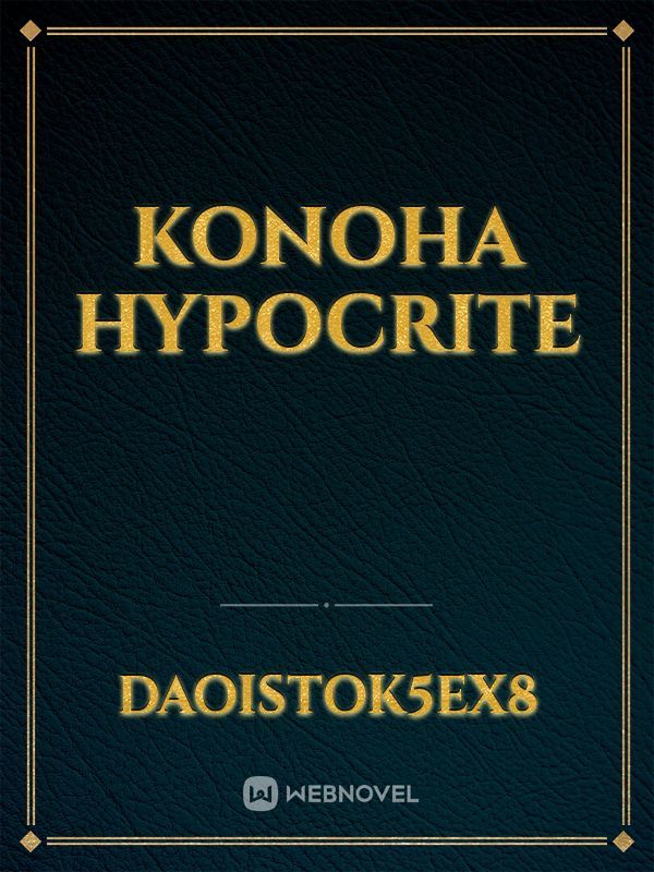 Konoha Hypocrite Book