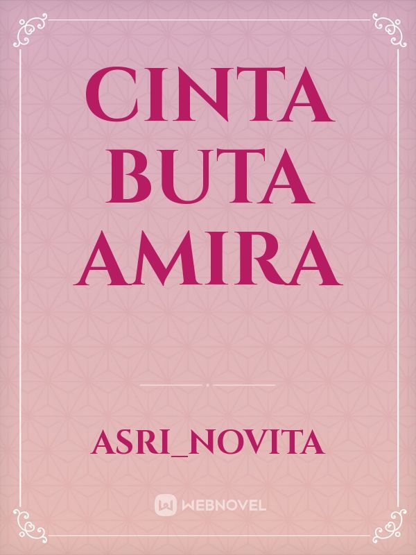 Cinta Buta Amira Book