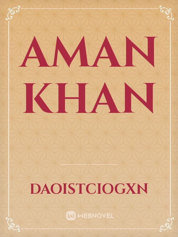 aman khan Book