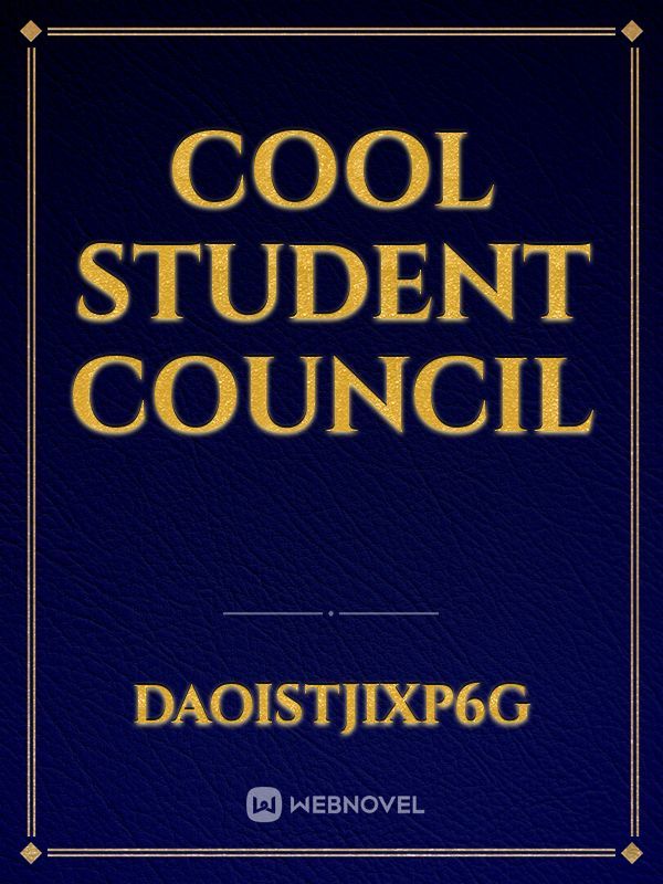 Cool Student Council Book