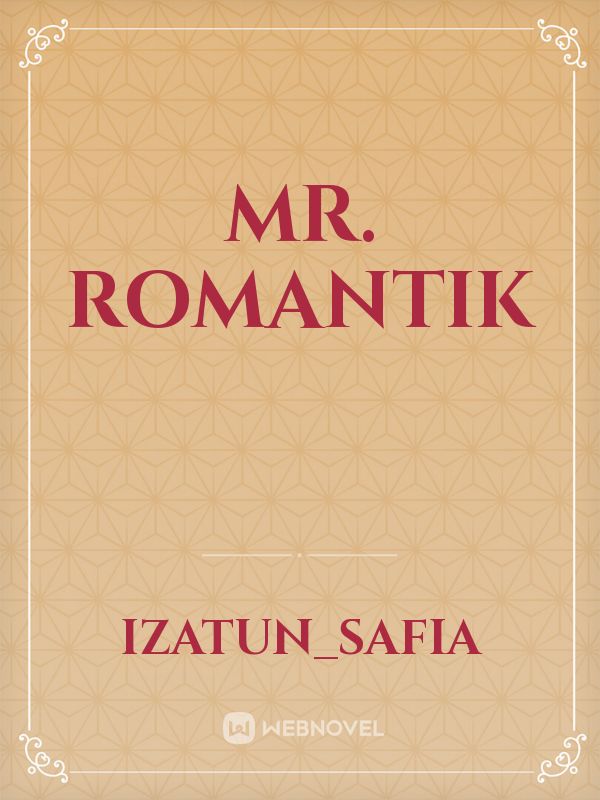 Mr. Romantik Book