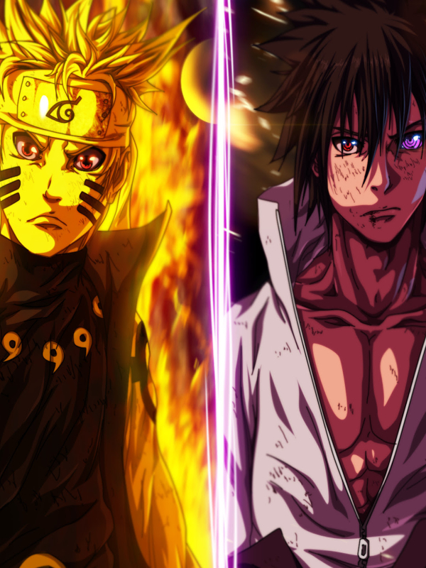 Distrubance of Time, Naruto and Sasuke.