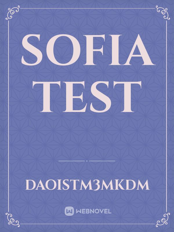 Sofia test