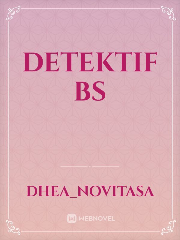 Detektif BS Book