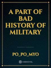 A part of bad history of military Book