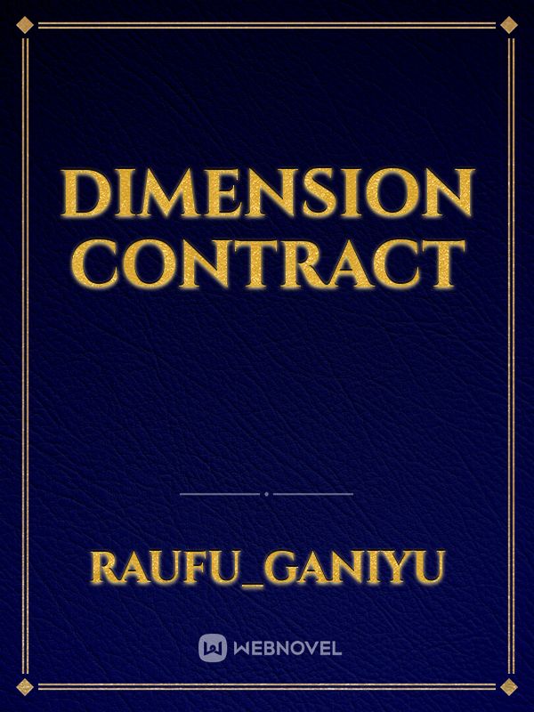 Dimension contract Book