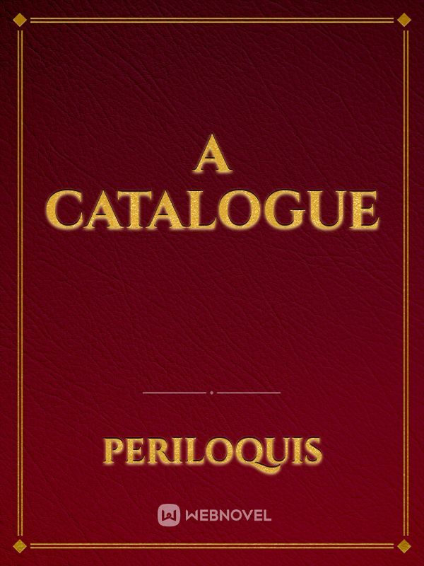 A Catalogue
