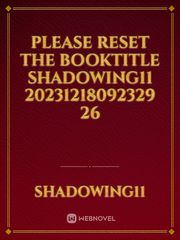 please reset the booktitle Shadowing11 20231218092329 26 Book