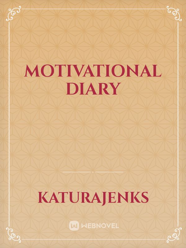 Motivational Diary Book