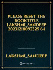 please reset the booktitle Lakshmi_Sandeep 20231218092329 64 Book