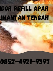 Vendor Refill APAR Kalimantan Tengah Book