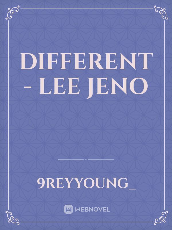 Different - Lee Jeno Book