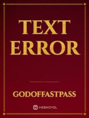 Text error Book
