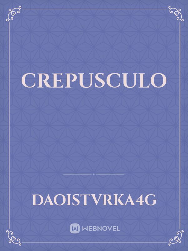 crepusculo Book