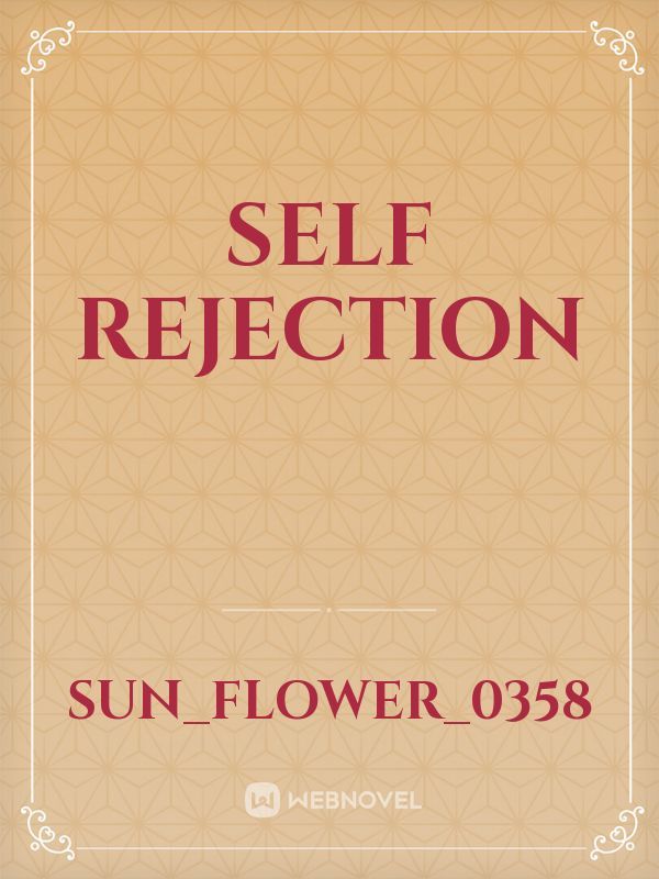 Self Rejection Book