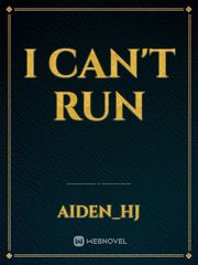 I Can't Run Book