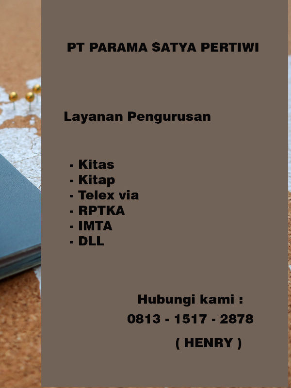 Telp/Wa O813-1517-2878, Jasa Kitas Online Tangerang Rajeg, Cisauk, Kem