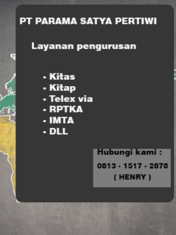 Telp/Wa 0813-1517-2878, Biro Jasa RPTKA Tangerang Kosambi, Teluk Naga,